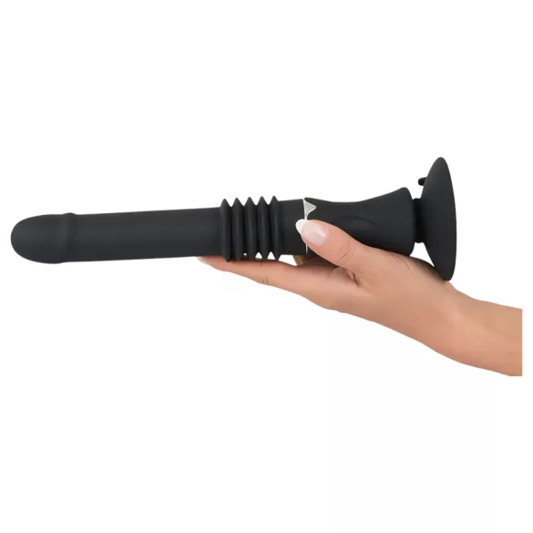 You2Toys Thrusting Vibrator with Suction Cup (Black)
