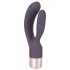 You2Toys Elegant Rechargeable Dual Vibrator with Clitoral Arm (Purple)