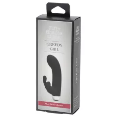   Fifty Shades of Grey Greedy Girl - rabbit G-spot vibrator (black)