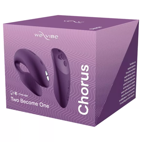 We-Vibe Chorus - Rechargeable Smart Couple's Vibrator (Purple)