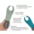 Fun Factory Manta - glans vibrator (black)