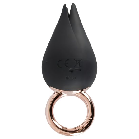 Belou - Rechargeable Waterproof Clitoral Vibrator (Black)