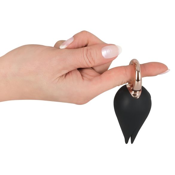 Belou - Rechargeable Waterproof Clitoral Vibrator (Black)