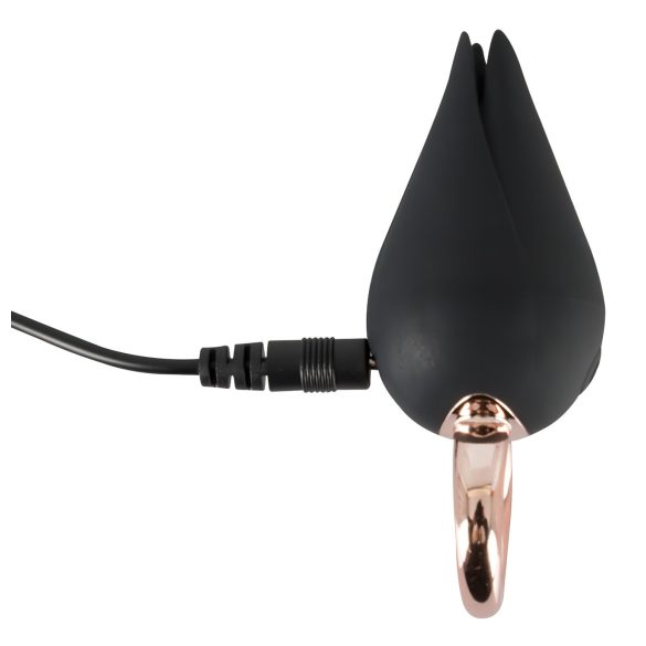 Belou - Rechargeable Waterproof Clitoral Vibrator (Black)