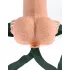 Fetish Strap-On 6 - Adjustable Hollow Vibrator (Natural)