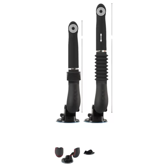 You2Toys RC Thrusting Machine 2.0 - Rechargeable Vibrator (Black)