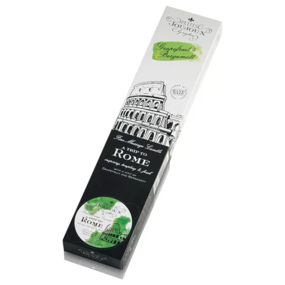 Petits Joujoux Rome Massage Candle - Grapefruit & Bergamot, Set of 5x43ml