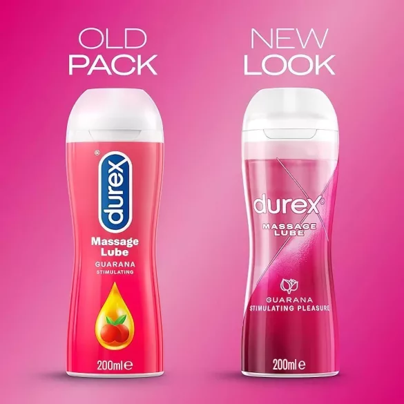 Durex 2in1 Massage Oil - Guarana (200ml)