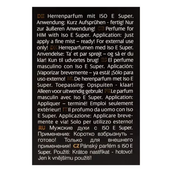 P6 Iso E Super - Pheromone Cologne with Ultra-Masculine Scent (30ml)
