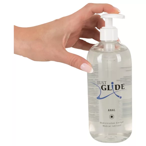 Just Glide Anal - Water-Based Anal Lubricant (500ml)