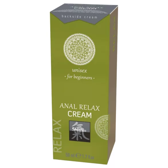HOT Shiatsu Anal Relax - Soothing Anal Lubricant Cream (50ml)
