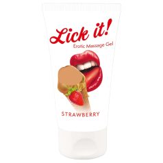 Lick it! - 2in1 Edible Lubricant - Strawberry (50ml)