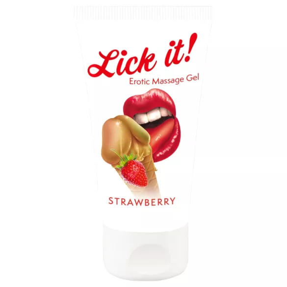 Lick it! - 2in1 Edible Lubricant - Strawberry (50ml)