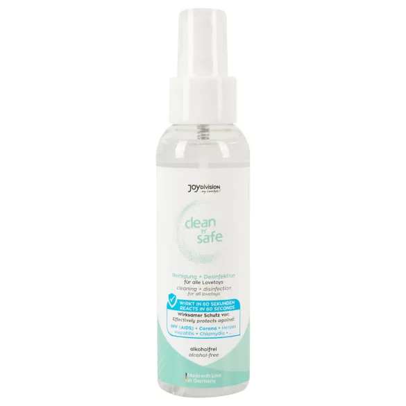JoyDivision Clean Safe - Disinfectant & Cleaning Spray (100ml)