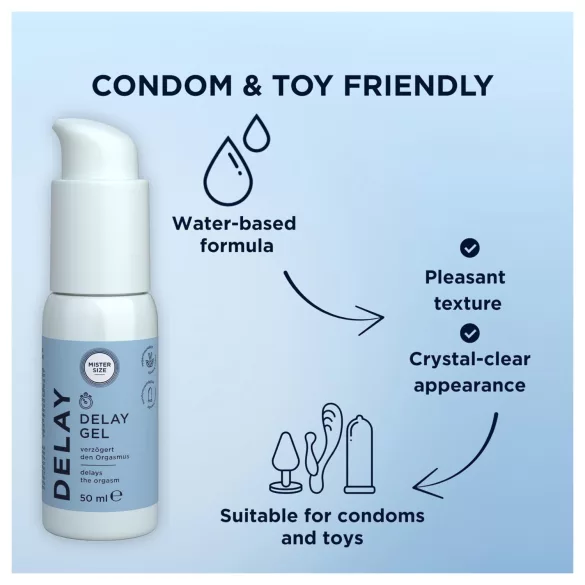 Mister Size - Climax Delay Gel (50ml)