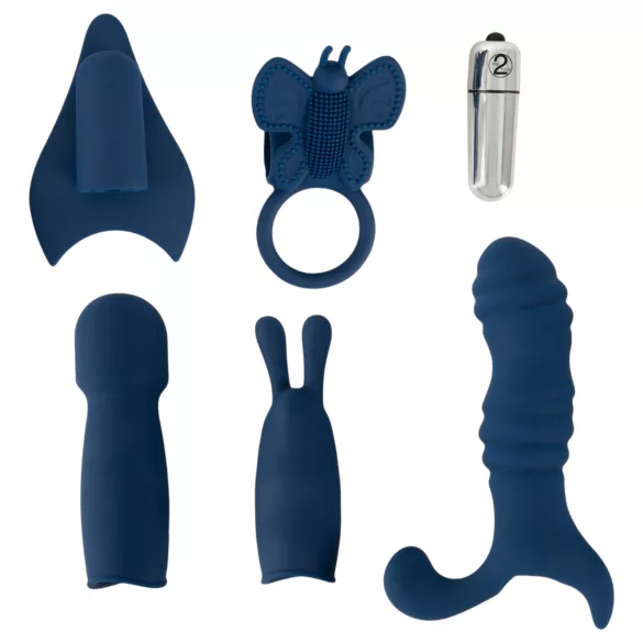 Magic Shiver - Vibrator Set (Blue)