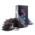 Sunfo - Silver-Black Metal Anal Plug with Fox Tail