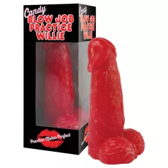Giant penis-shaped sweets - strawberry (285g)