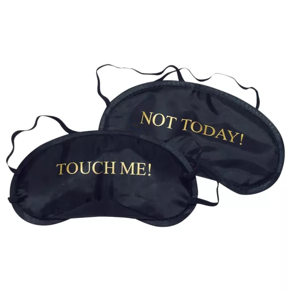 “Touch Me! - erotic blindfold mask”