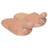 Penis-shaped plush slippers
