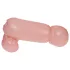 Cock Fighting - Inflatable Strap-On Penis (Natural)