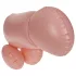 Cock Fighting - Inflatable Strap-On Penis (Natural)