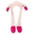 Cheeky Ears Moving Hat (Pink)