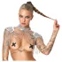 Bad Kitty - chain shoulder ornament (silver)