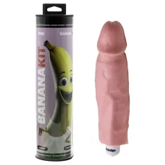 Bananakit - penis casting kit with vibrator (pink)