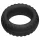 Pulselock Forge - tyre-tread-patterned silicone penis ring (black) - 30 mm