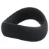 Pulselock Cocktura - Twisted Silicone Cock Ring (Black) - 45 mm