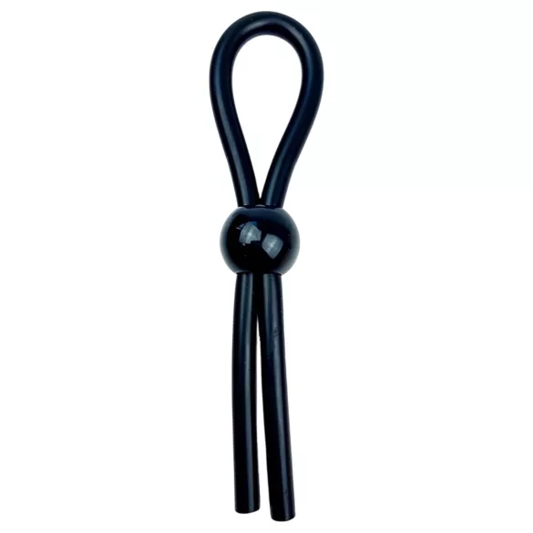 Pulselock Forge - adjustable lasso-style silicone cock ring (black)