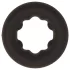 Pulselock Cocktura - dotted silicone penis ring (black) - 27 mm