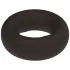 Pulselock Cocktura - dotted silicone penis ring (black) - 27 mm
