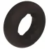 Pulselock Cocktura - dotted silicone penis ring (black) - 27 mm