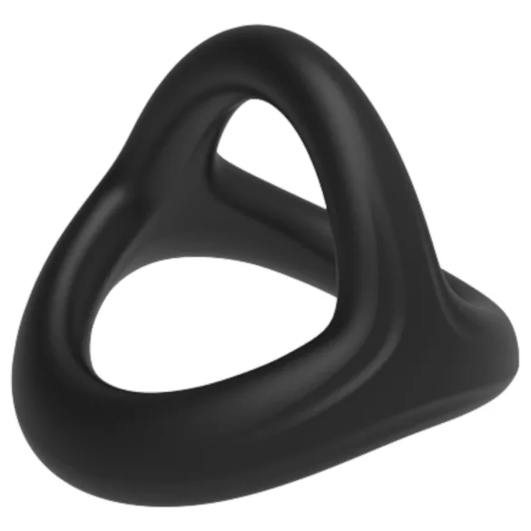 Pulselock Taur - Y-shaped penis and testicle ring (black) - S
