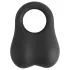 Pulselock Taur - Silicone Testicle Ring with Weighted Balls (Black)