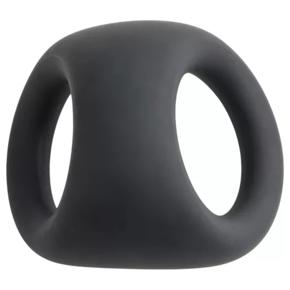 Pulselock Taur - contoured penis and testicle ring (black)