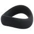 Pulselock Cocktura - twisted silicone testicle ring (black) - 5 cm