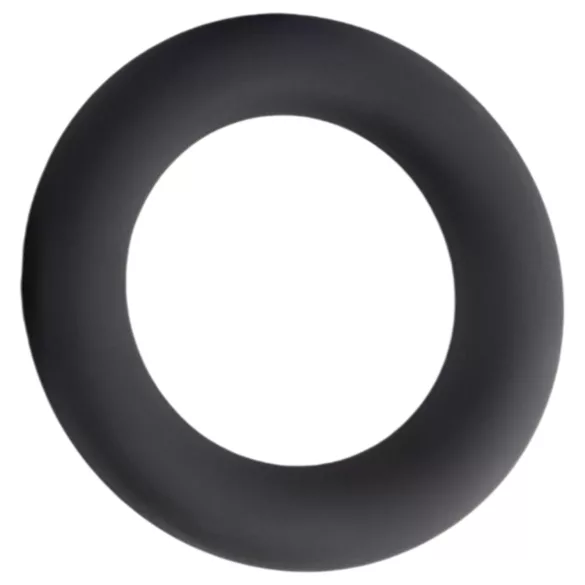Pulselock Cirkl - black flexible silicone testicle ring (40 mm)