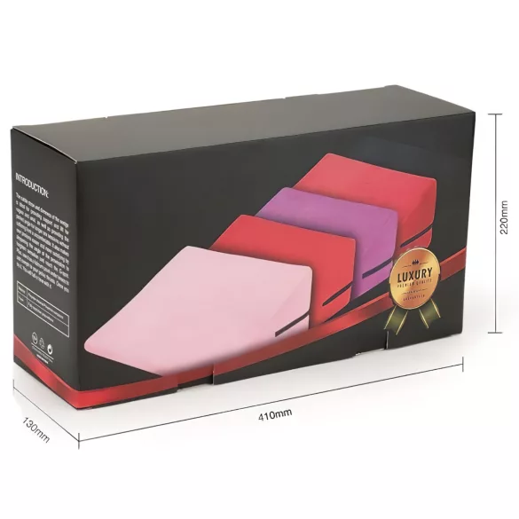 Desirel Magic Pillow wedge sex pillow set - small + large (black)