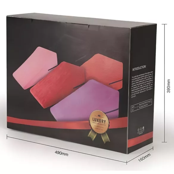 Desirel Magic Pillow wedge sex pillow set - small + large (black)