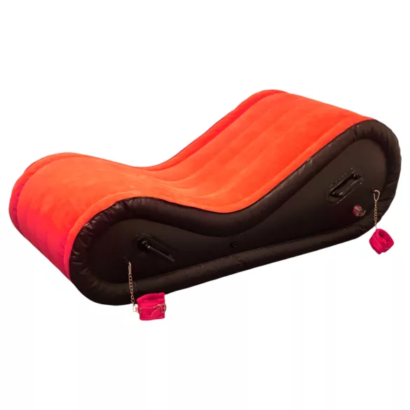 Magic Pillow - Inflatable BDSM Sex Furniture with Cuffs - Large (Red)