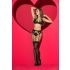Mapalé - Black Lingerie Set with Garter Belt - M/L