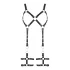 ZADO - Leather Body Harness - Black