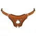 ZADO - Leather Harness for Attachments (Brown) - L/XL