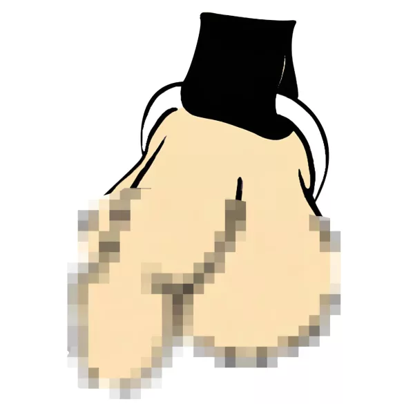 ZADO - Men's Leather Body Harness - Black (S-L)