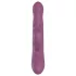 Funny Me Rabbit Bunny - Rechargeable Thrusting Vibrator with Clitoral Arm (Purple)