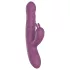 Funny Me Rabbit Bunny - Rechargeable Thrusting Vibrator with Clitoral Arm (Purple)