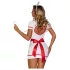JSY 094 - nurse costume - white-red